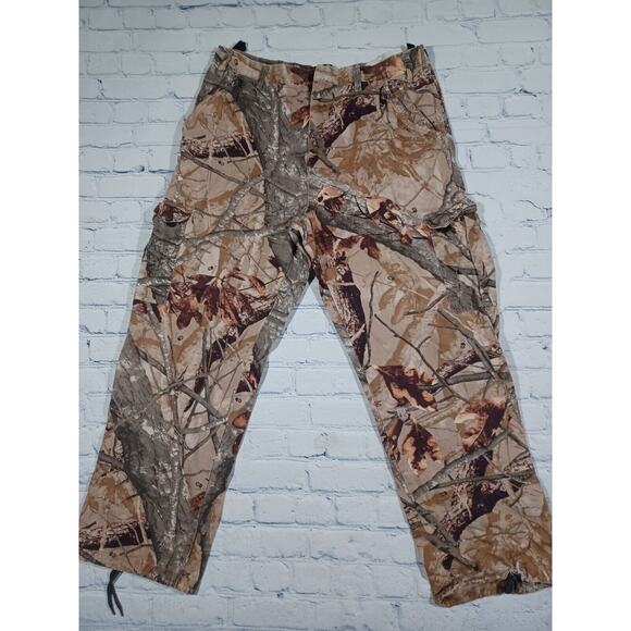 Outfitters Ridge Mens Pants‎ Size L Fusion 3.0 Brown Camo Outdoors 36 38 X 32 - Picture 2 of 5